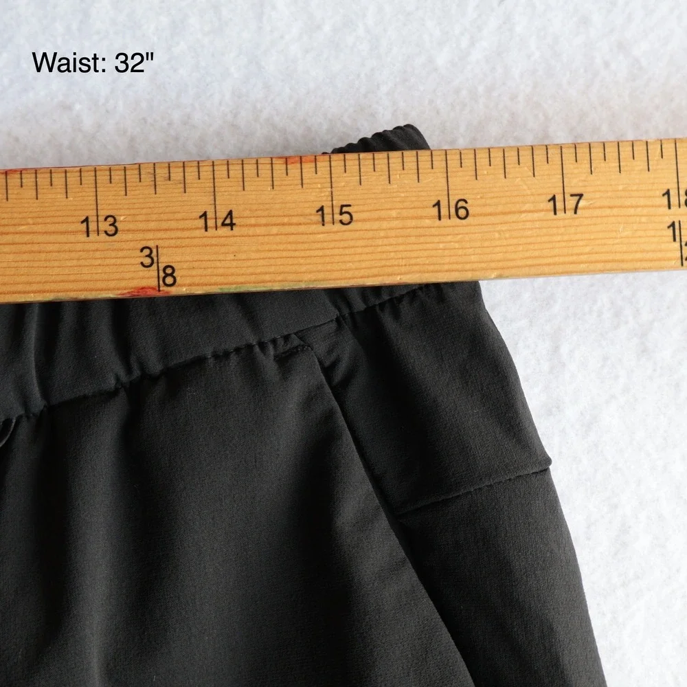 FIGS PRO Technical Scrub Trouser Men Medium Black Performance Straight Leg Pants